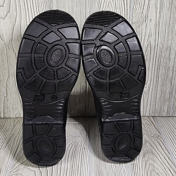 Oliver Elastic Sided Chelsea Leather Black Boots Steel Toe Men's Size 10, NEW - Picture 7 of 13